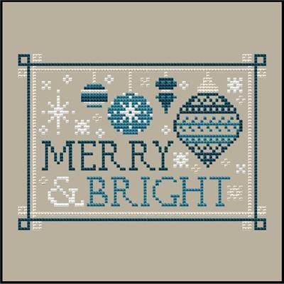 click here to view larger image of A Type of Christmas Merry and Bright  (chart)