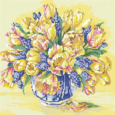 click here to view larger image of Watercolor Tulips (chart)