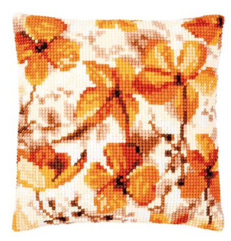 click here to view larger image of Autumn Seeds Cushion (counted cross stitch kit)