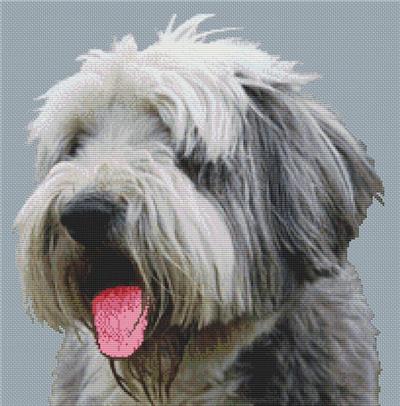 click here to view larger image of Old English Sheepdog (chart)
