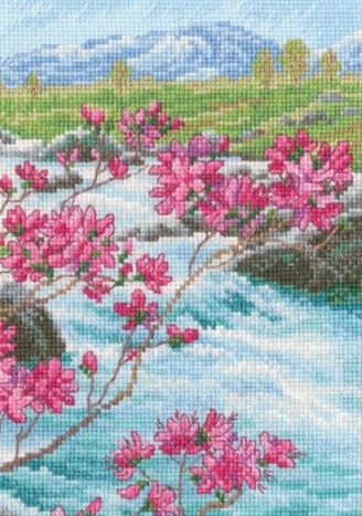click here to view larger image of In the Moment - M963 (counted cross stitch kit)