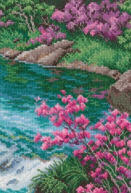 click here to view larger image of In the Moment - M964 (counted cross stitch kit)