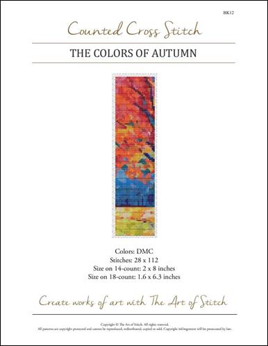 click here to view larger image of Colors of Autumn, The (chart)