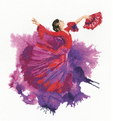 click here to view larger image of Flamenco  (counted cross stitch kit)