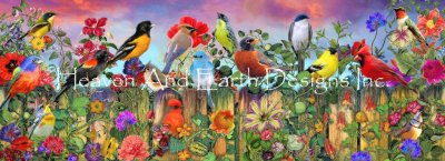 click here to view larger image of Birds and Blooms Garden - Aimee Stewart (chart)