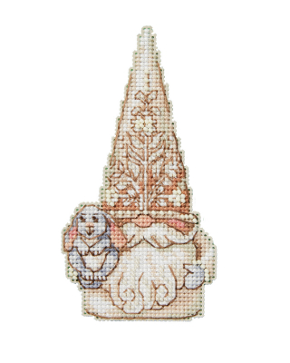 click here to view larger image of Rabbit Gnome 2023 (counted cross stitch kit)