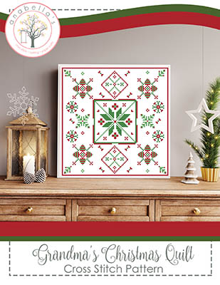 click here to view larger image of Grandma's Christmas Quilt (chart)