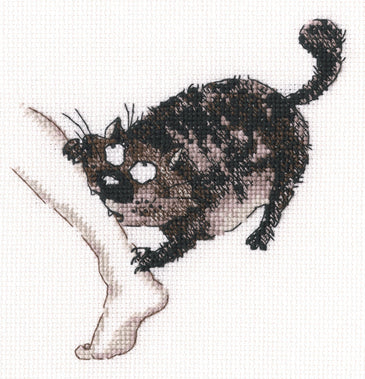 click here to view larger image of Nom ! (counted cross stitch kit)