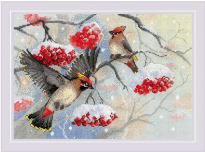 click here to view larger image of Winter Whispers (counted cross stitch kit)