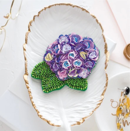 click here to view larger image of Decoration Beautiful Hydrangea (bead kit)