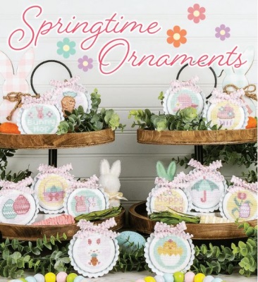 click here to view larger image of Springtime Ornaments (chart)