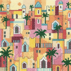 click here to view larger image of Impressions of Morocco (counted cross stitch kit)