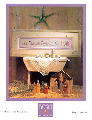 click here to view larger image of Bethlehem Christmas (chart)