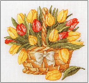 click here to view larger image of Basket of Spring (chart)
