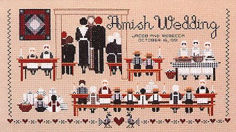 click here to view larger image of Amish Wedding (chart)