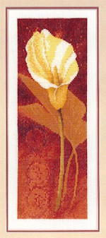 click here to view larger image of Calla Lily  (counted cross stitch kit)