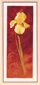 click here to view larger image of Iris  (counted cross stitch kit)