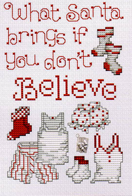 click here to view larger image of Believe (w/charm) - Sue Hillis (chart)