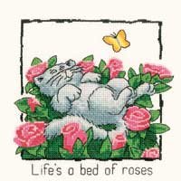 click here to view larger image of Bed of Roses, A - Cats Rule (chart)