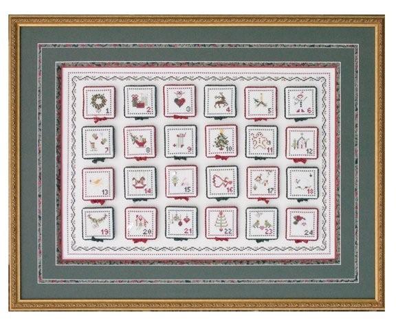 click here to view larger image of Advent Calendar and Petite Ornamentals (chart)