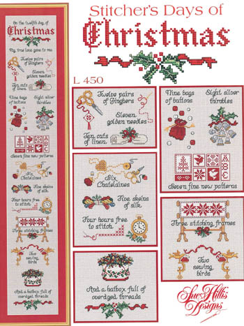 click here to view larger image of Stitchers Days of Christmas (chart)