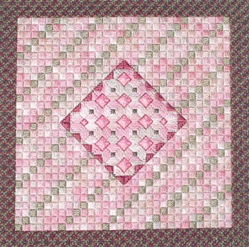 click here to view larger image of Rose Quartz (counted canvas chart)