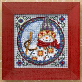 click here to view larger image of Northern Snowman (2009) (counted cross stitch kit)