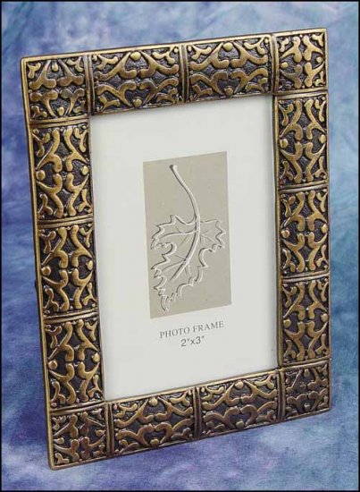 click here to view larger image of Decorative Frame - Antique Brass Frame (frame (ready made))