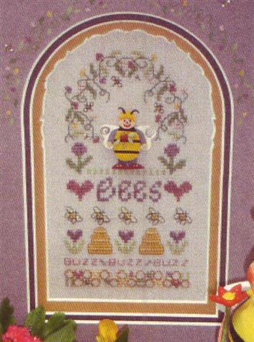 click here to view larger image of Busy Bee (counted cross stitch kit)