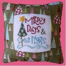 click here to view larger image of Merry Days (counted cross stitch kit)