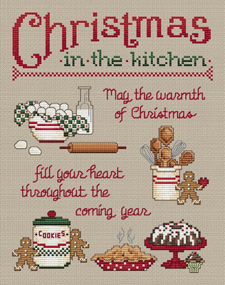 click here to view larger image of Christmas In The Kitchen (chart)