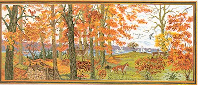 click here to view larger image of Wild Life (counted cross stitch kit)