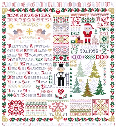 click here to view larger image of Christmas Wishes 1999 (chart)