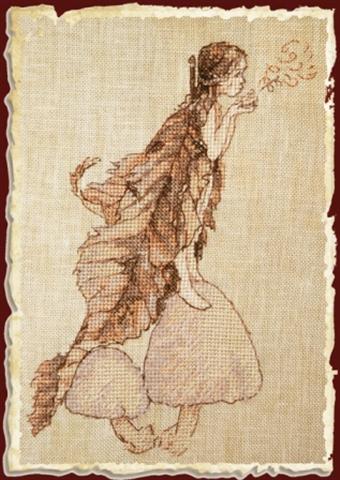 click here to view larger image of Les Coprins des Fees (KIT) (counted cross stitch kit)