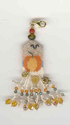 click here to view larger image of Salty Halloween Fob (bead kit)
