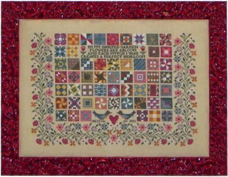 click here to view larger image of Quilted Garden (chart)