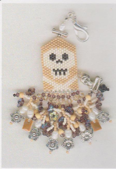 click here to view larger image of Coffin Bones (Scissor Fob) (bead kit)