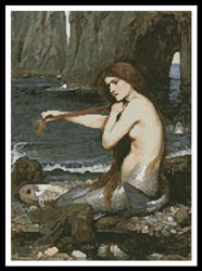 click here to view larger image of A Mermaid  (John William Waterhouse) (chart)