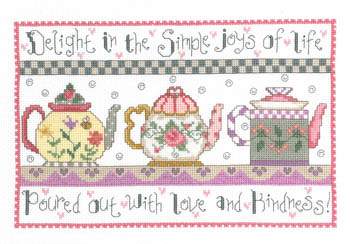 click here to view larger image of Teapots of Love (chart)