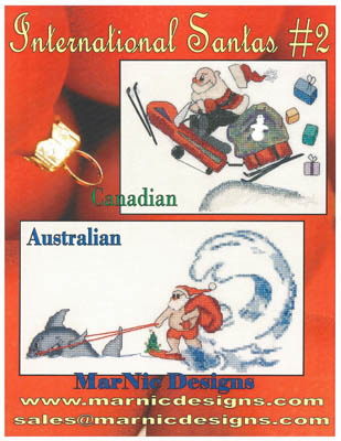 click here to view larger image of International Santas 2 (chart)