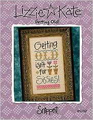click here to view larger image of Getting Old Isn't For Sissies - Snippet (chart)