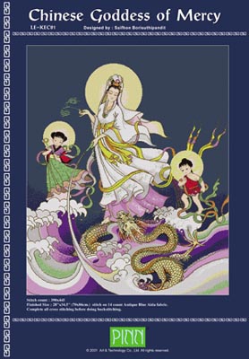 click here to view larger image of Chinese Goddess Of Mercy (chart)