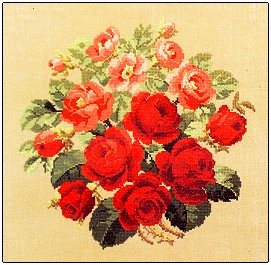 click here to view larger image of From an Old Rose Garden (chart)