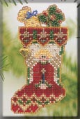 click here to view larger image of Angelic Stocking (counted cross stitch kit)