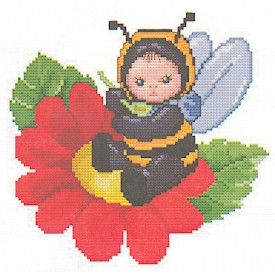 click here to view larger image of Bumblebee Baby (chart)