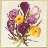 click here to view larger image of Floral Bouquet II (counted cross stitch kit)