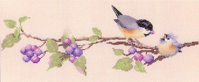 click here to view larger image of Berry Time - Harmony (counted cross stitch kit)