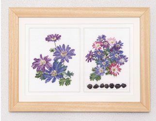 click here to view larger image of Floral Mix (counted cross stitch kit)