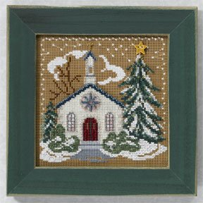 click here to view larger image of Country Church (2006) (counted cross stitch kit)