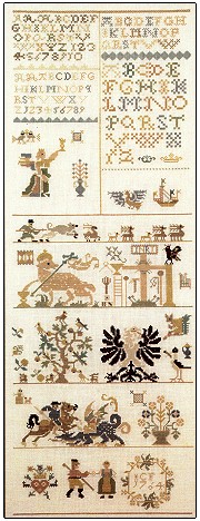 click here to view larger image of Sampler - 1764 Stickmuster Museum Celle (chart)